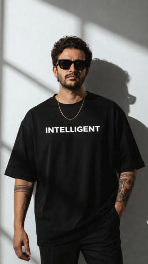 Intelligence Code Oversized Tee