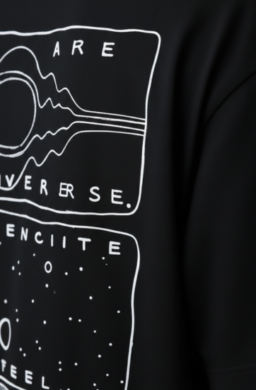 We Are The Universe Oversized Tee