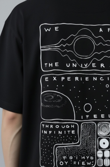 We Are The Universe Oversized Tee