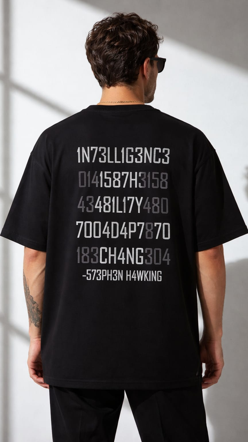 Intelligence Code Oversized Tee