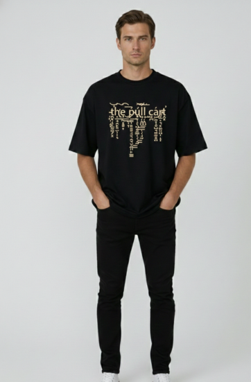 The Pull Cart Heritage Oversized Tee