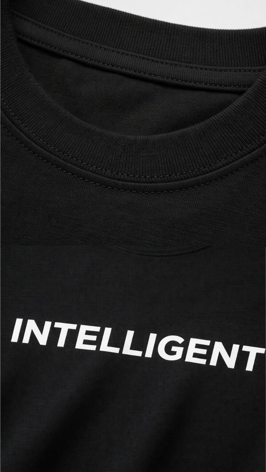 Intelligence Code Oversized Tee