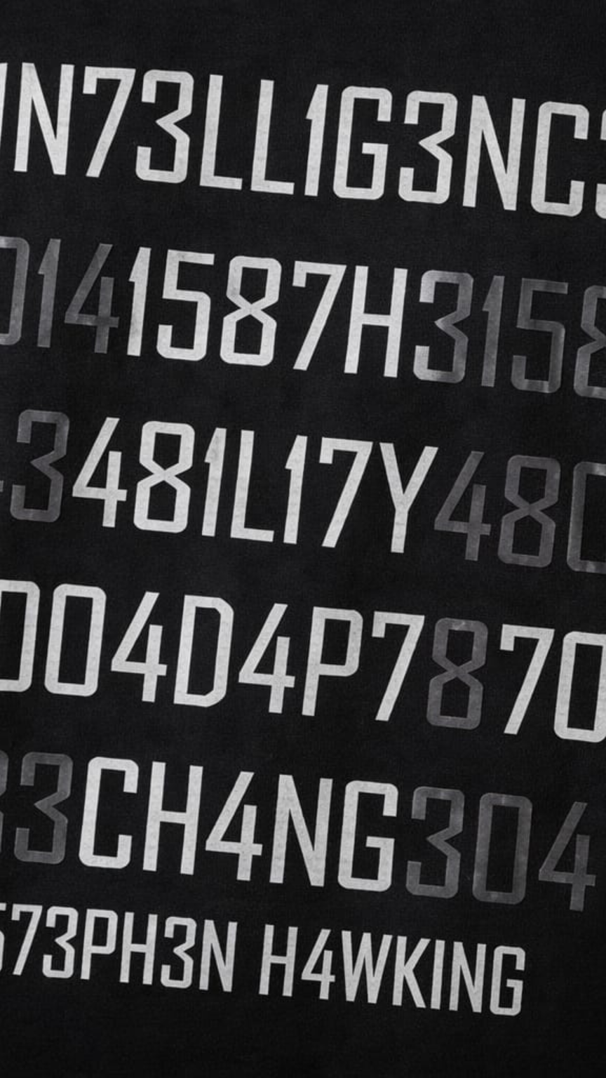 Intelligence Code Oversized Tee