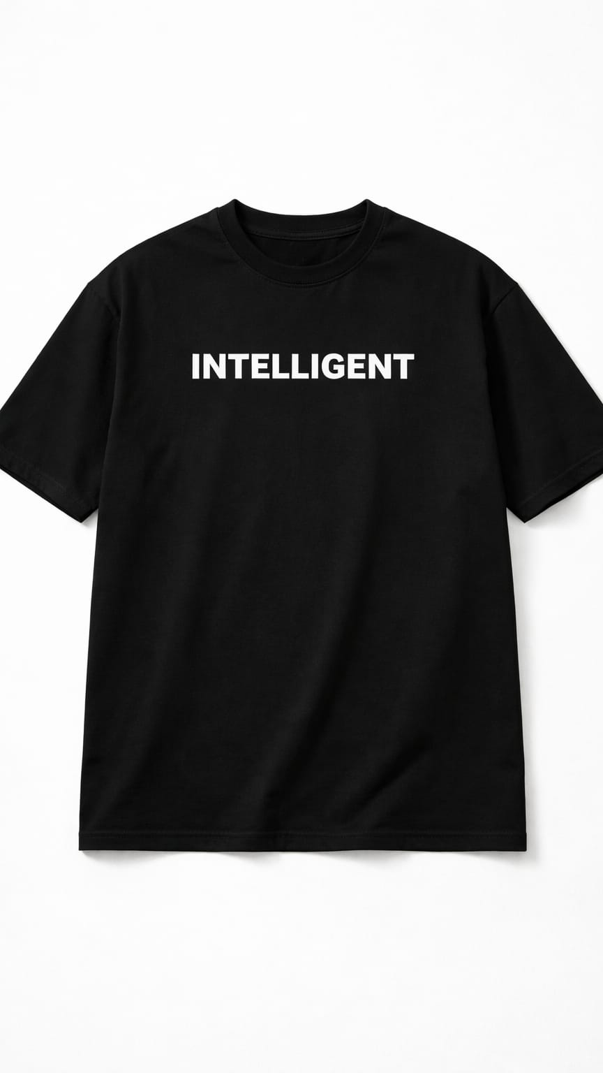 Intelligence Code Oversized Tee