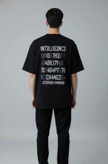 Intelligence Code Oversized Tee