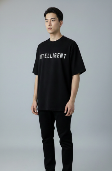 Intelligence Code Oversized Tee