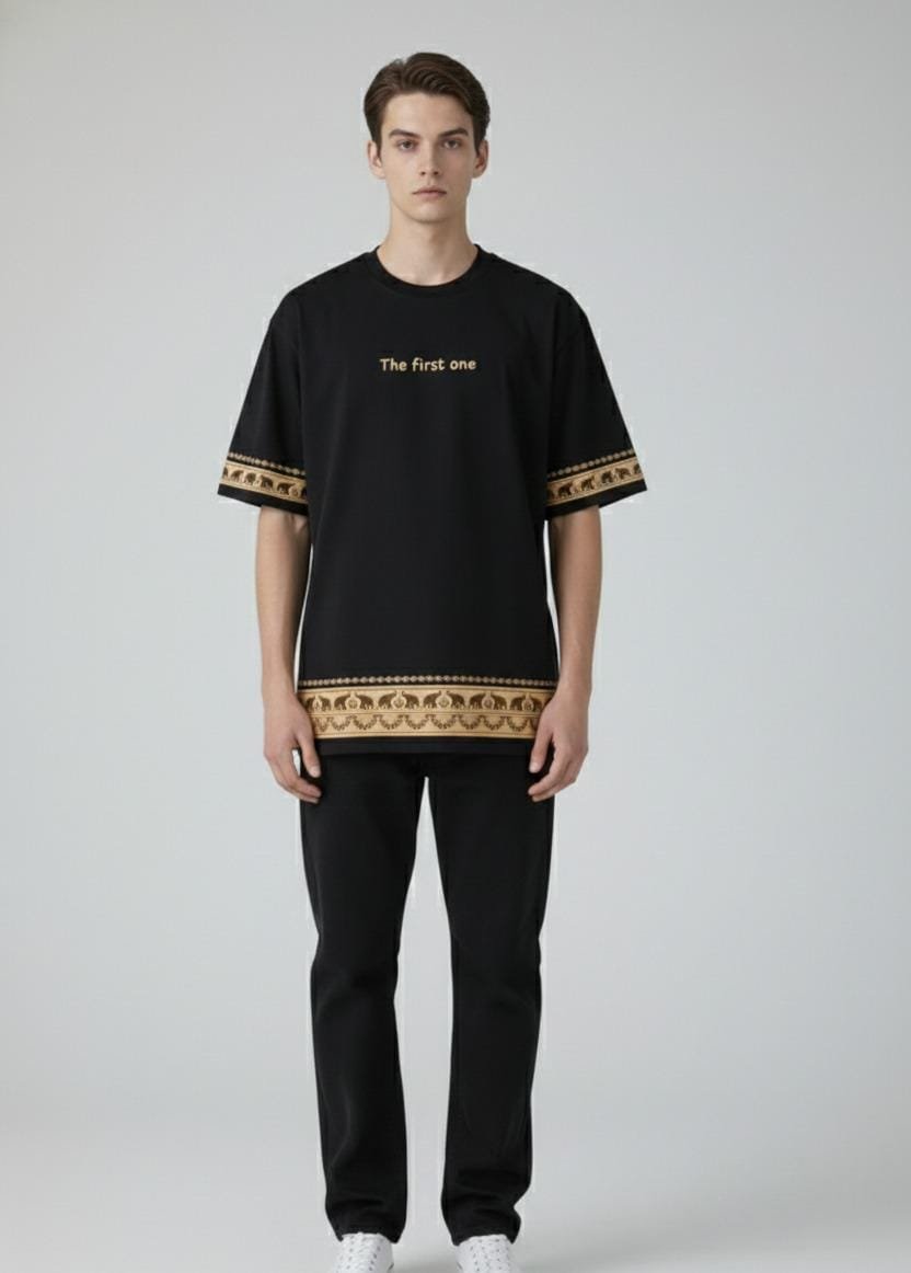 The First One – Royal Elephant Oversized Tee