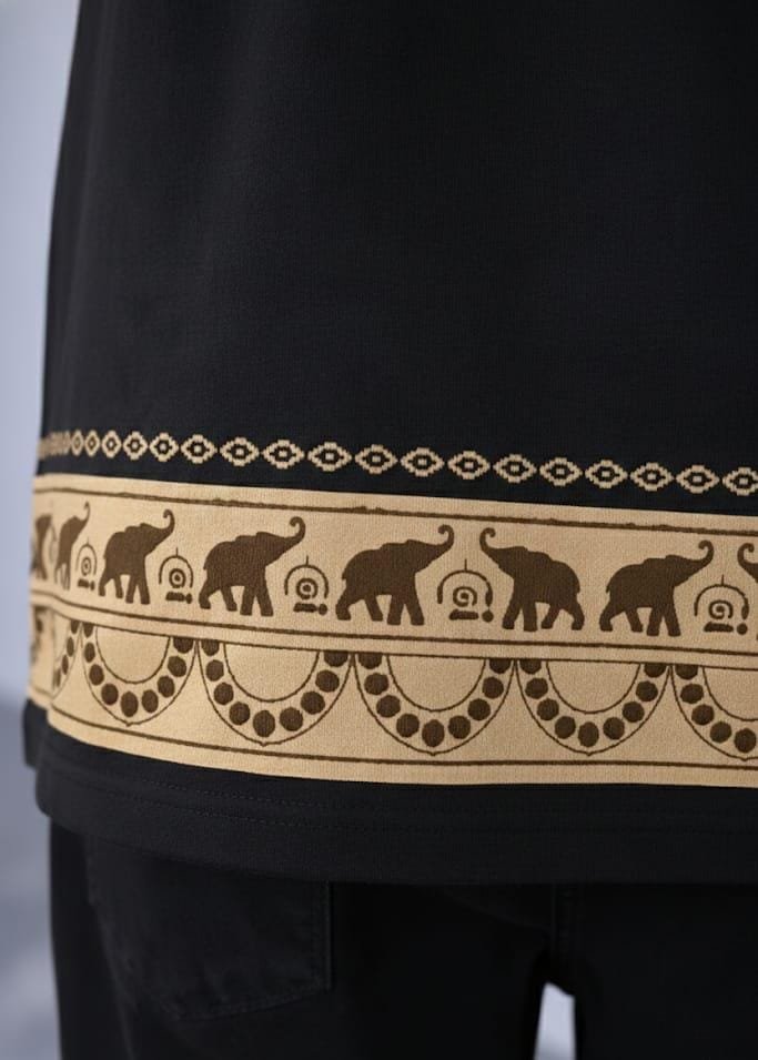The First One – Royal Elephant Oversized Tee