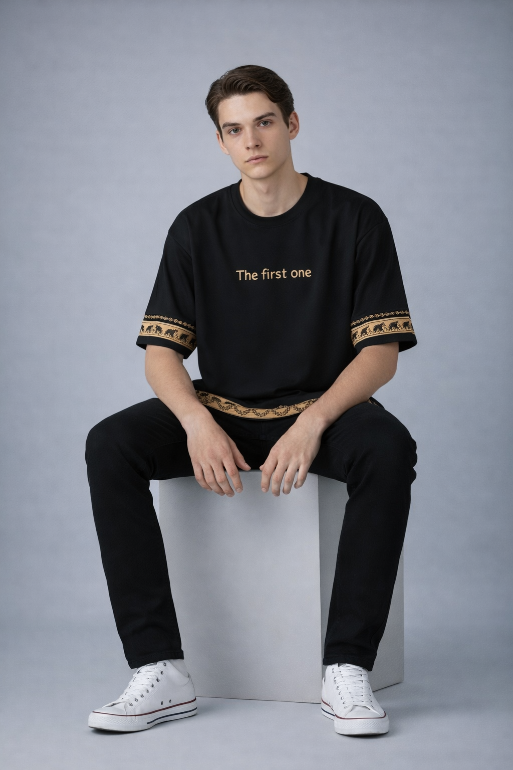 The First One – Royal Elephant Oversized Tee