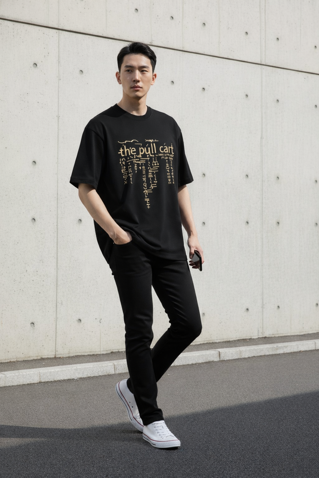 The Pull Cart Heritage Oversized Tee
