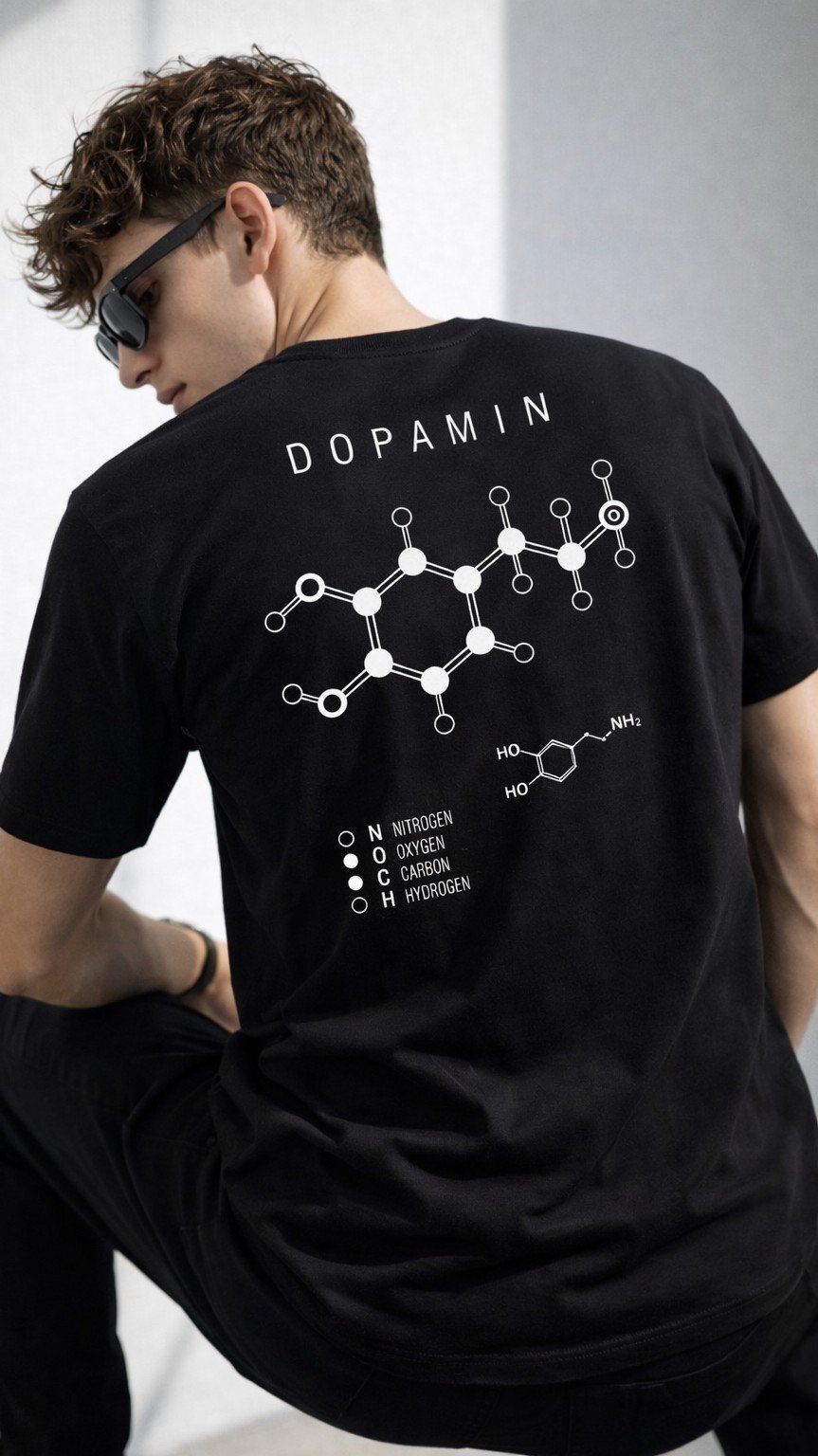 Dopamin Molecular Oversized Tee