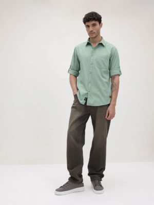 Kalitho Classic Button-Down Shirt – Sage Green