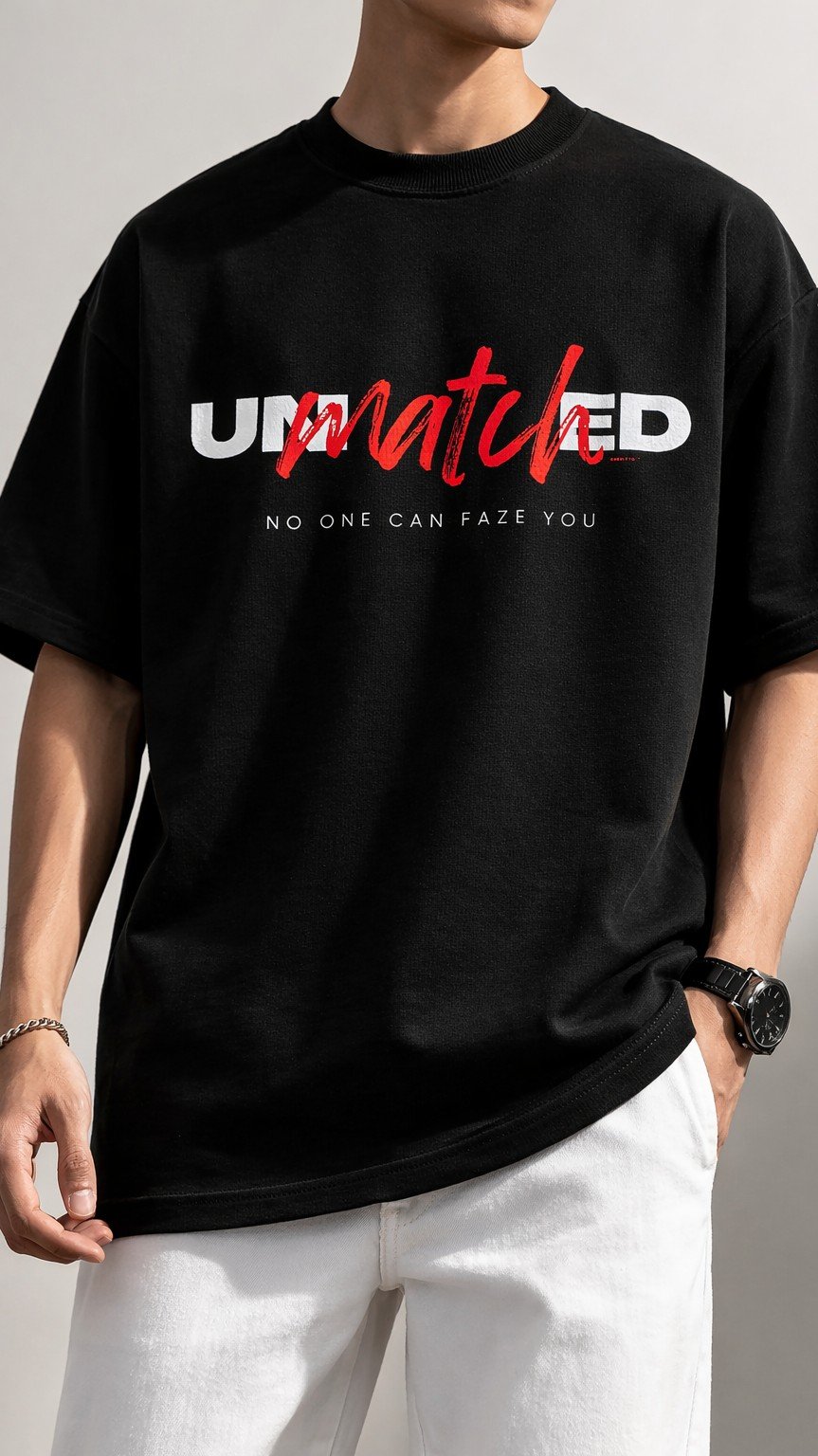 UNMatched – Bold Statement Oversized Tee
