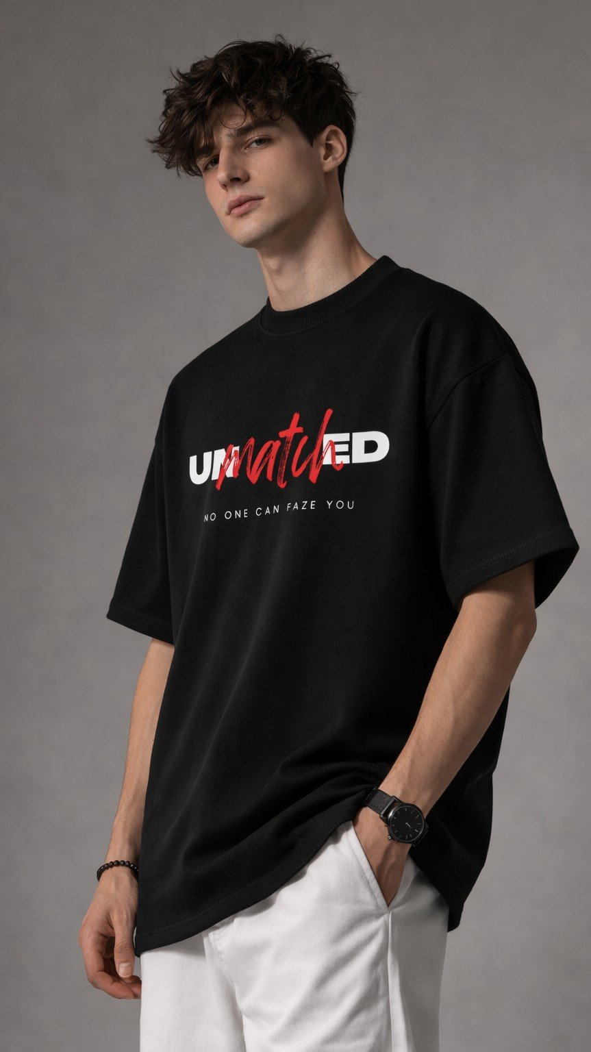 UNMatched – Bold Statement Oversized Tee